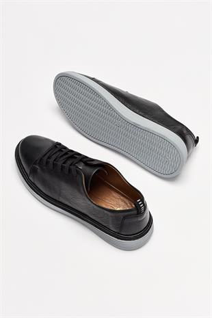 Erkek Sneaker Hakiki Deri Ayakkabı 002Y22E4046