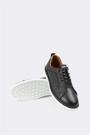 Erkek Sneaker Hakiki Deri Ayakkabı 002Y22E4048-1