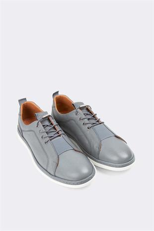 Erkek Sneaker Hakiki Deri Ayakkabı 002Y22E4048-1