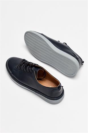 Erkek Sneaker Hakiki Deri Ayakkabı 002Y22E4046