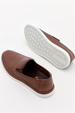 Erkek Sneaker Hakiki Deri Ayakkabı 002Y22E4052