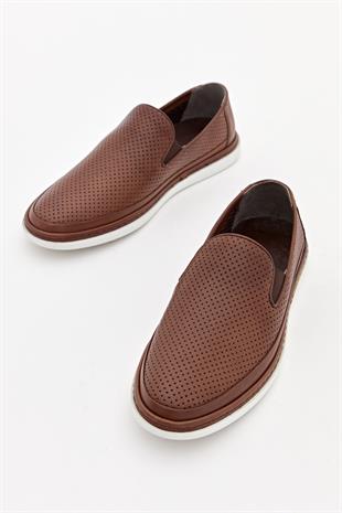 Erkek Sneaker Hakiki Deri Ayakkabı 002Y22E4052