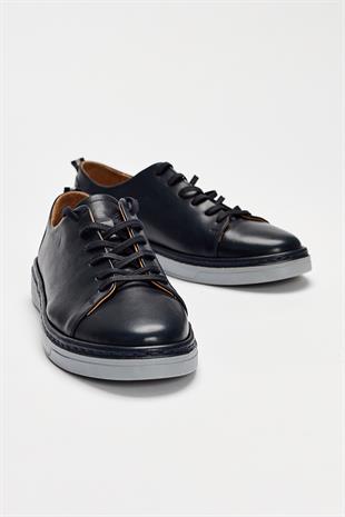 Erkek Sneaker Hakiki Deri Ayakkabı 002Y22E4046