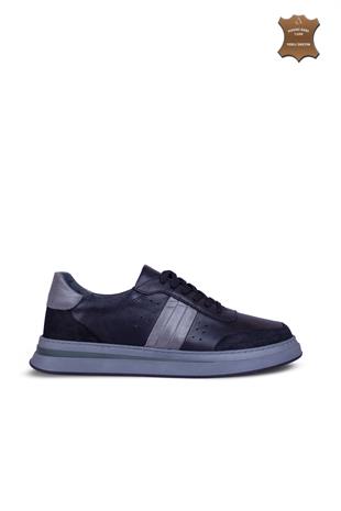 Erkek Sneaker Hakiki Deri Ayakkabı 002Y25E4081