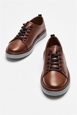 Erkek Sneaker Hakiki Deri Ayakkabı 002Y22E4046