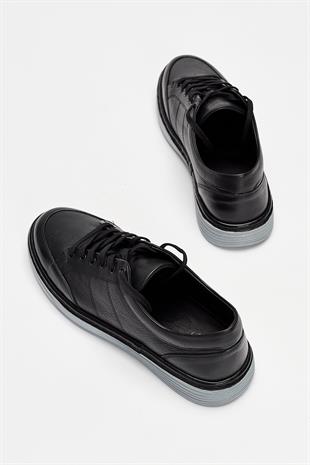 Erkek Sneaker Hakiki Deri Ayakkabı 002Y22E4045