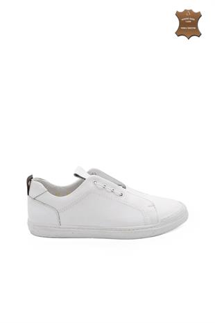 Erkek Sneaker Hakiki Deri Ayakkabı 002Y22E4048