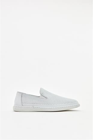 Erkek Sneaker Hakiki Deri Ayakkabı 002Y22E4052