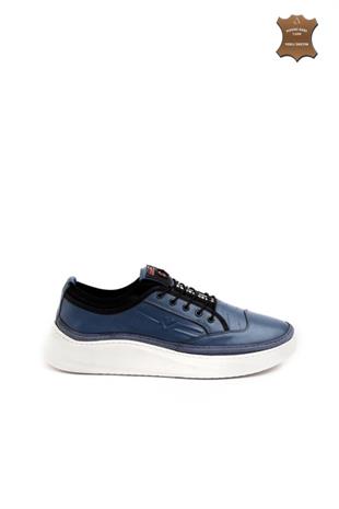 Erkek Sneaker Hakiki Deri Ayakkabı 003Y23E4501
