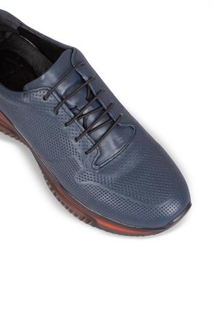 Erkek Sneaker Hakiki Deri Ayakkabı 031Y24E5787