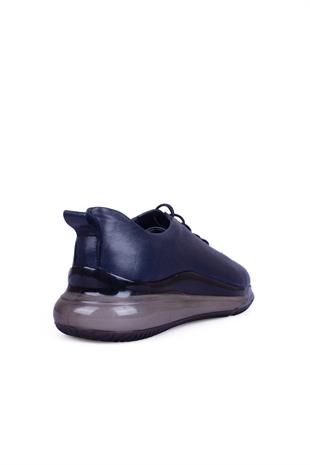 Erkek Sneaker Hakiki Deri Ayakkabı 031Y24E5792