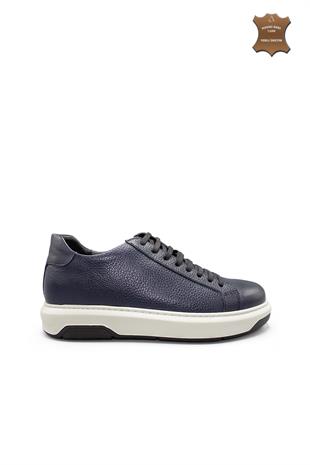Erkek Sneaker Hakiki Deri Ayakkabı 031Y24E5785