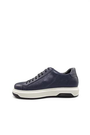 Erkek Sneaker Hakiki Deri Ayakkabı 031Y24E5785