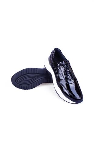 Erkek Sneaker Hakiki Deri Ayakkabı 031Y24E5791