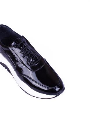 Erkek Sneaker Hakiki Deri Ayakkabı 031Y24E5791