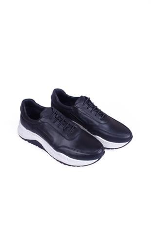 Erkek Sneaker Hakiki Deri Ayakkabı 031Y24E5791