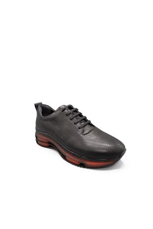 Erkek Sneaker Hakiki Deri Ayakkabı 031Y24E5787