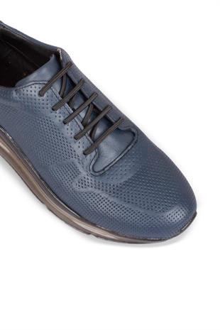 Erkek Sneaker Hakiki Deri Ayakkabı 031Y25E5798
