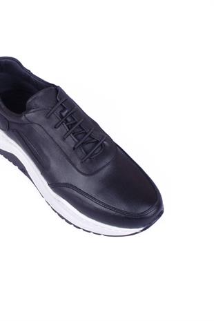 Erkek Sneaker Hakiki Deri Ayakkabı 031Y24E5791