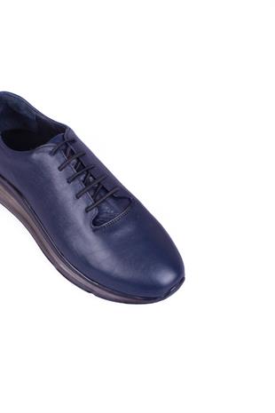 Erkek Sneaker Hakiki Deri Ayakkabı 031Y24E5792