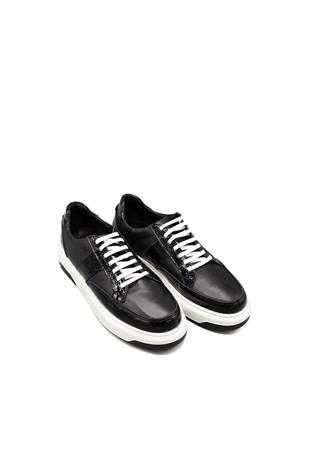 Erkek Sneaker Hakiki Deri Ayakkabı 031Y24E5788