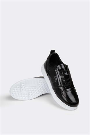 Erkek Sneaker Hakiki Deri Ayakkabı 082Y24E40704