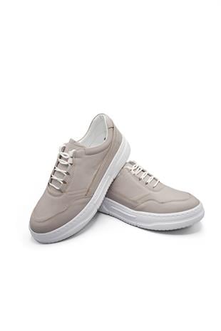 Erkek Sneaker Hakiki Deri Ayakkabı 082Y24E40729