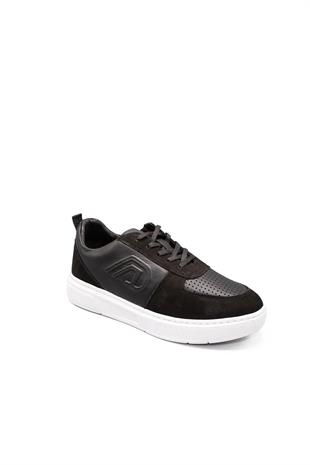 Erkek Sneaker Hakiki Deri Ayakkabı 082Y24E40731