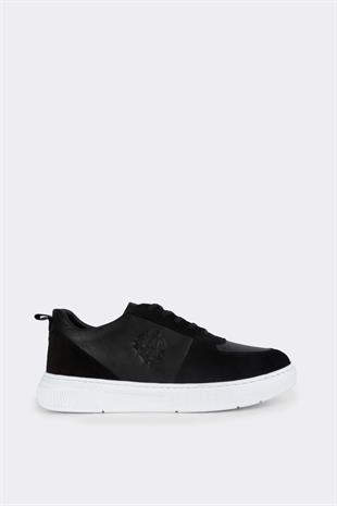 Erkek Sneaker Hakiki Deri Ayakkabı 082Y24E40704