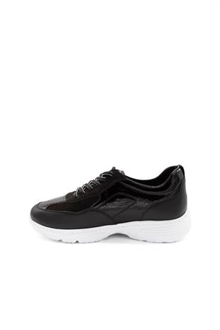 Erkek Sneaker Hakiki Deri Ayakkabı 082Y24E40737