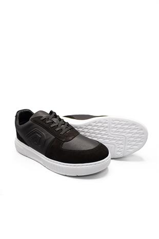 Erkek Sneaker Hakiki Deri Ayakkabı 082Y24E40726