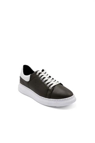 Erkek Sneaker Hakiki Deri Ayakkabı 082Y24E40746