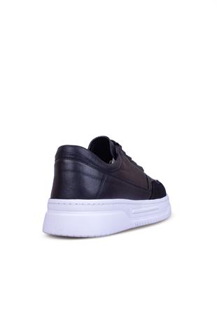 Erkek Sneaker Hakiki Deri Ayakkabı 082Y24E40729