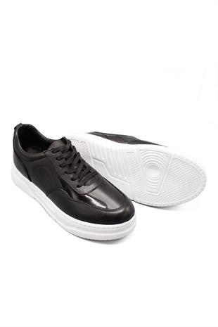 Erkek Sneaker Hakiki Deri Ayakkabı 082Y24E40725