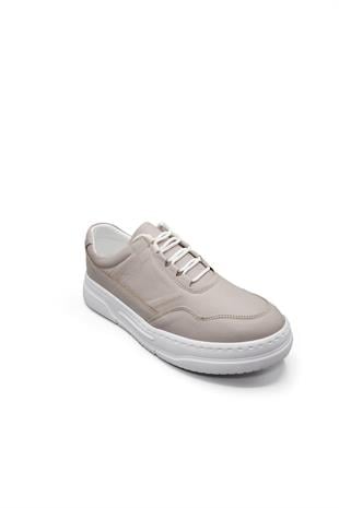 Erkek Sneaker Hakiki Deri Ayakkabı 082Y24E40729