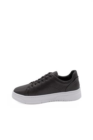 Erkek Sneaker Hakiki Deri Ayakkabı 082Y24E40716