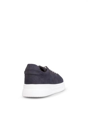 Erkek Sneaker Hakiki Deri Ayakkabı 082Y24E40716