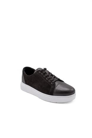 Erkek Sneaker Hakiki Deri Ayakkabı 082Y24E40723