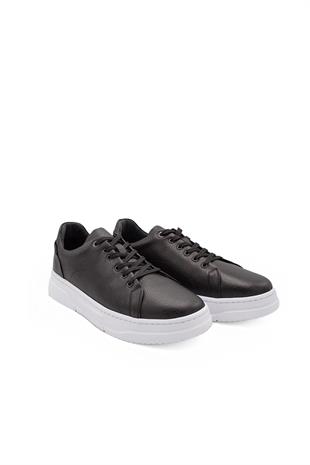 Erkek Sneaker Hakiki Deri Ayakkabı 082Y24E40716