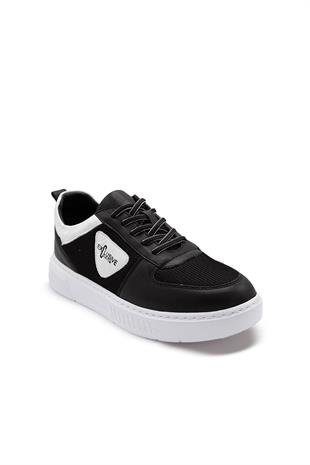 Erkek Sneaker Hakiki Deri Ayakkabı 082Y24E40743