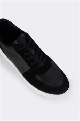 Erkek Sneaker Hakiki Deri Ayakkabı 082Y24E40704