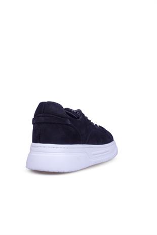 Erkek Sneaker Hakiki Deri Ayakkabı 082Y24E40716