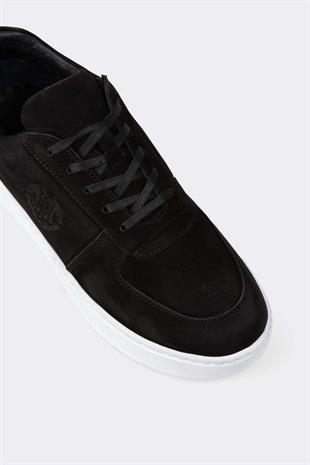 Erkek Sneaker Hakiki Deri Ayakkabı 082Y24E40704