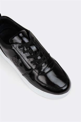 Erkek Sneaker Hakiki Deri Ayakkabı 082Y24E40704