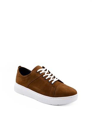 Erkek Sneaker Hakiki Deri Ayakkabı 082Y24E40748