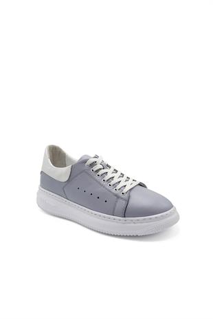 Erkek Sneaker Hakiki Deri Ayakkabı 082Y24E40746