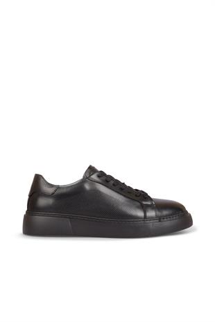 Erkek Sneaker Hakiki Deri Ayakkabı 123Y25E5101