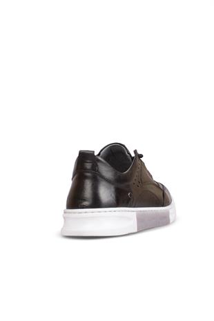 Erkek Sneaker Hakiki Deri Ayakkabı 123Y25E5100