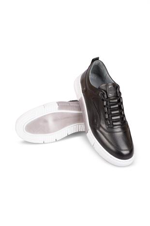 Erkek Sneaker Hakiki Deri Ayakkabı 123Y25E5100
