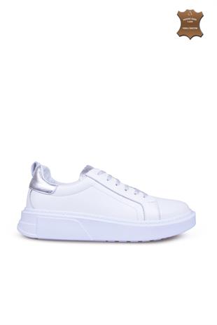 Hakiki Deri Kadın Sneaker Ayakkabı 119Y25K13100